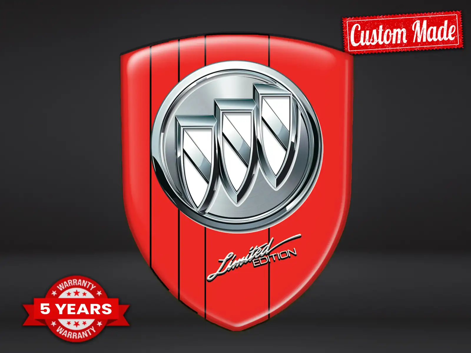 Buick Fensteraufkleber Racing Universal Hochwertig Trucks